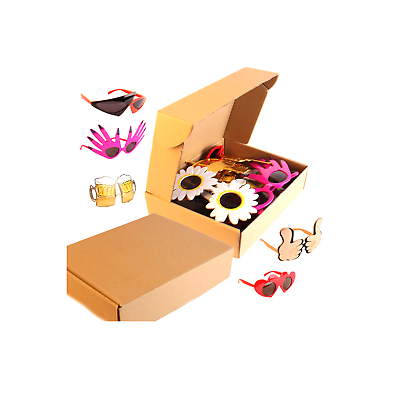 Funny Glasses Party Sunglasses Costume Sunglasses,12 Pack Cool Shaped Funny P... - Fresh Stock Dated December 2025