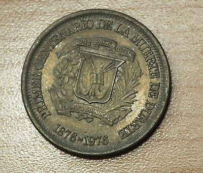 1976 Dominican Republic 25 Centavos - Fresh Stock Dated February 2026