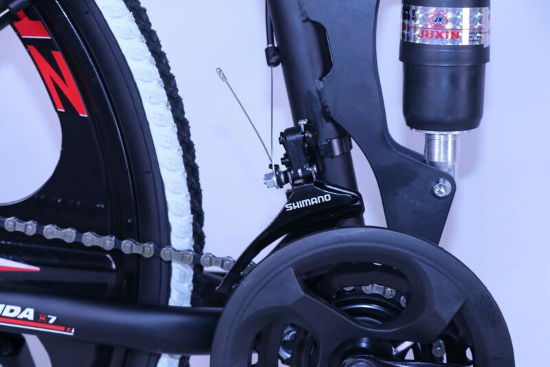 26in Folding Mountain Bike Shimanos 21 Speed Bicycles Full Suspension MTB Bikes - Fresh Stock Dated February 2026