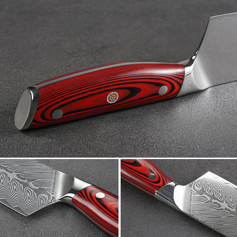 TURWHO 8.2inch Chef Knife 67-Layer Japanese VG10 Damascus Steel Kitchen Knives - Fresh Stock Dated February 2026