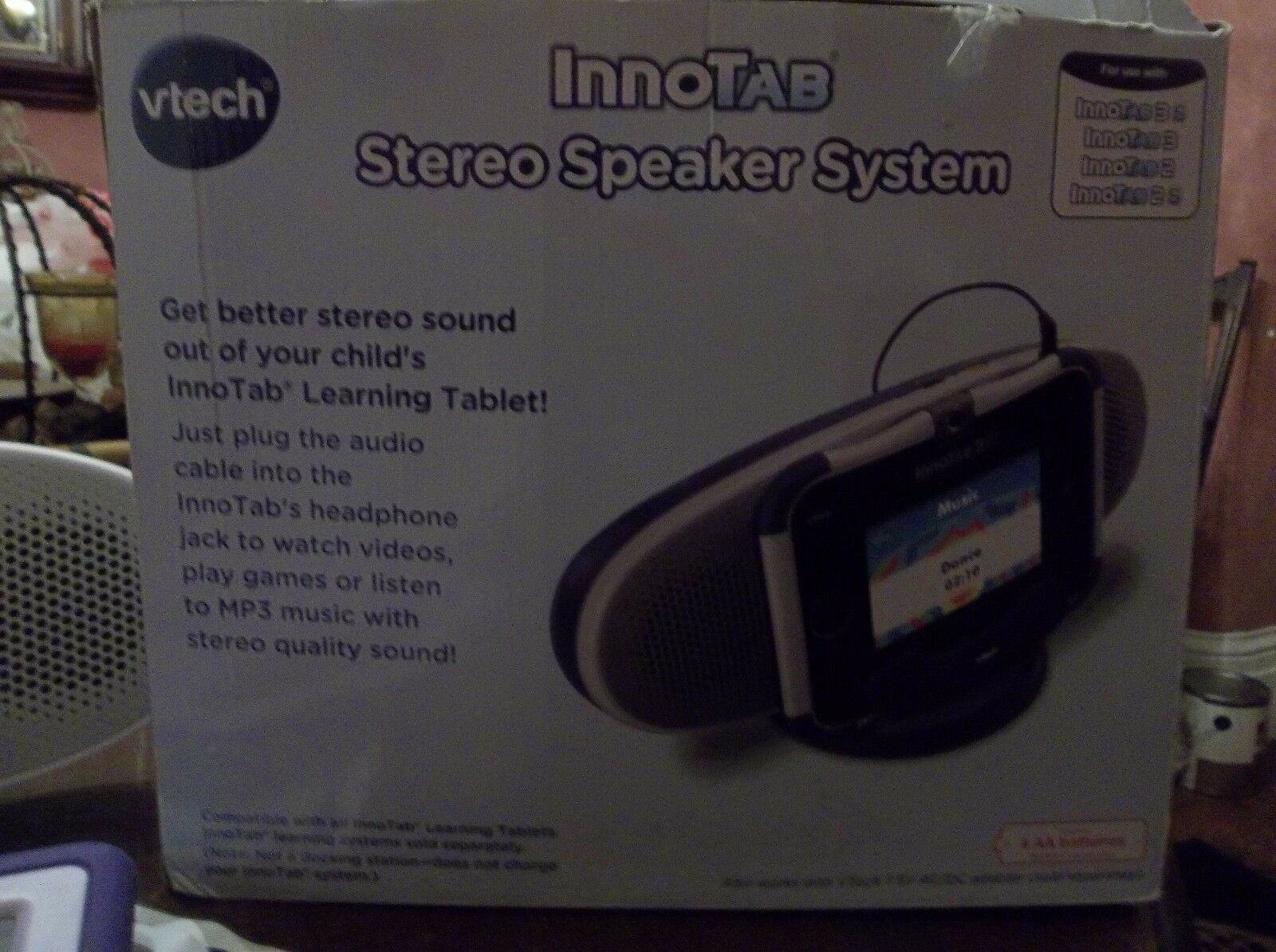 VTech Innotab Stereo Speaker System In original box! - Fresh Stock Dated February 2026