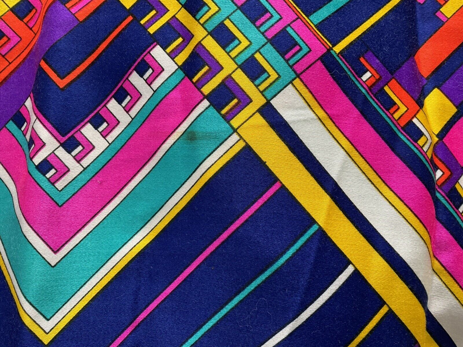 Vintage Alice of California Wraparound Skirt Psychedelic Geometric￼￼￼ - Fresh Stock Dated March 2026