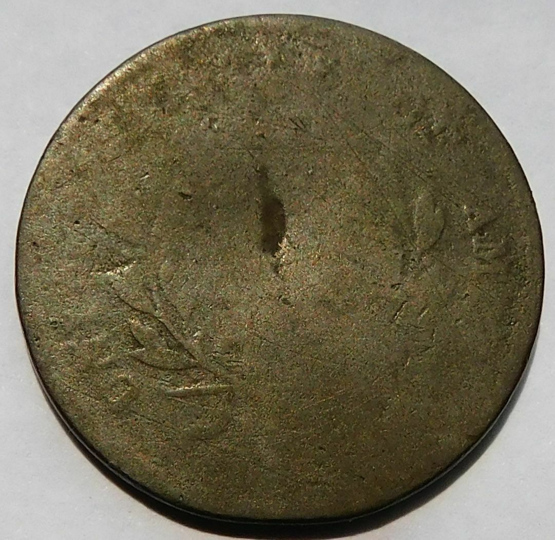 1797 Liberty Cap Half Cent - AG, Early Date 1/2C Penny - Fresh Stock Dated February 2026