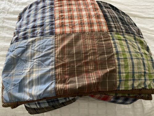 POTTERY BARN MADRAS Full/Queen QUILT Set With Two Matching Standard Shams - Fresh Stock Dated December 2025