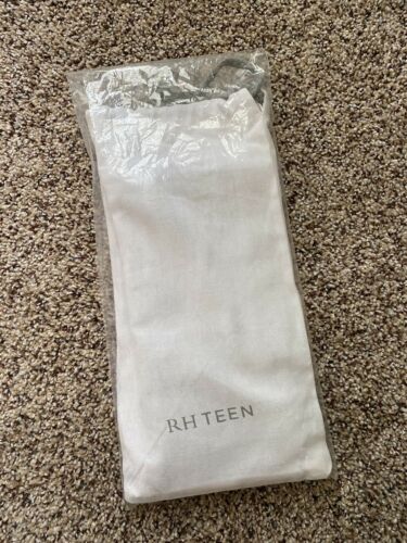 RH Teen Stitched Army Duck Standard Sham Charcoal Grey NWT - ONE SHAM ONLY - Fresh Stock Dated December 2025