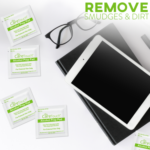 Care Touch Sterile Alcohol Prep Pads, Medium 2-Ply - 400 Alcohol Wipes - Fresh Stock Dated February 2026