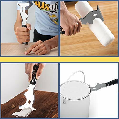 10 in 1 Paint Scraper for Wood, Painters Knife, Painting, Spackle Tool - Fresh Stock Dated February 2026