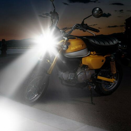 AUXITO H4 9003 LED Headlight Hi/Low Beam 6000K Bulb Motorcycle Fanless 10000LM L - Fresh Stock Dated February 2026