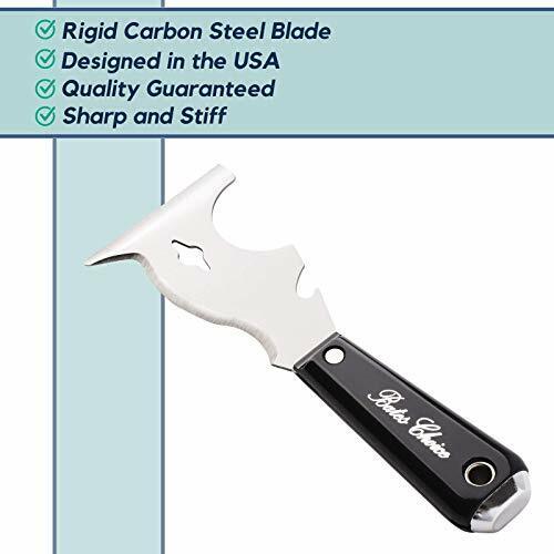 10 in 1 Paint Scraper for Wood, Painters Knife, Painting, Spackle Tool - Fresh Stock Dated February 2026