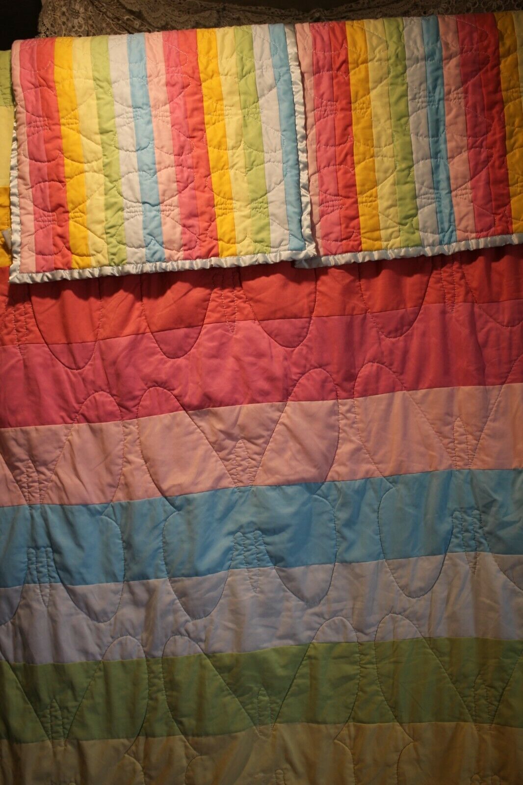 DYR Do Your Room Butterflies And Rainbows Quilt and Matching Pillow Shams 84 x80 - Fresh Stock Dated December 2025