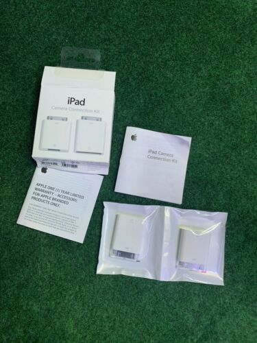 Genuine Apple iPad Camera Connection Kit MC531ZM/A (A1362 & A1358) FREE S/H - Fresh Stock Dated February 2026