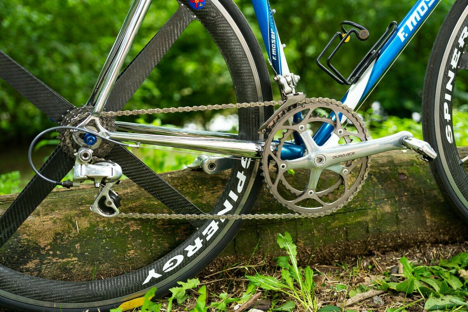 MOSER LEADER AX EVOLUTION road bike bicycle steel 55 vintage 90s dura ace 7700 - Fresh Stock Dated December 2025