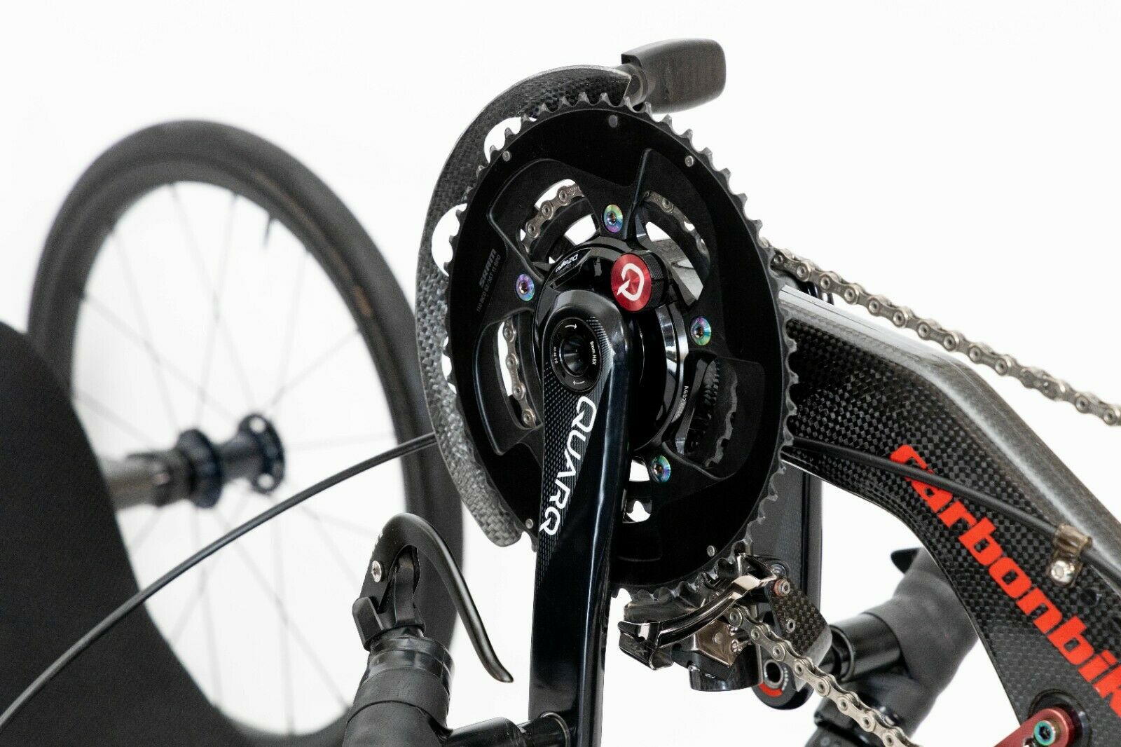 Carbon Bike Handcycle, Hand Bike, C7  Wheelsbike Sram Schwalbe Titanium Shimano - Fresh Stock Dated December 2025