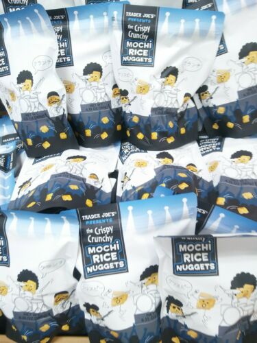 Trader Joe's Crispy Crunchy Mochi Rice Nuggets 6.35 oz - Fresh Stock Dated December 2025