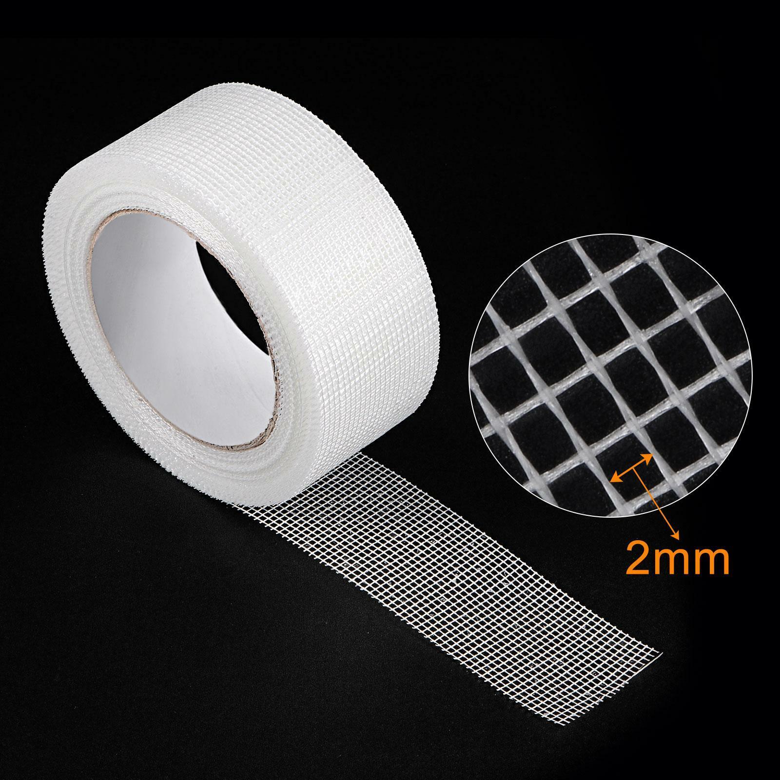 6inch Putty Knife and 2mm Mesh Drywall Joint Tape 2.4inch x 98feet, 4Pcs - Fresh Stock Dated February 2026