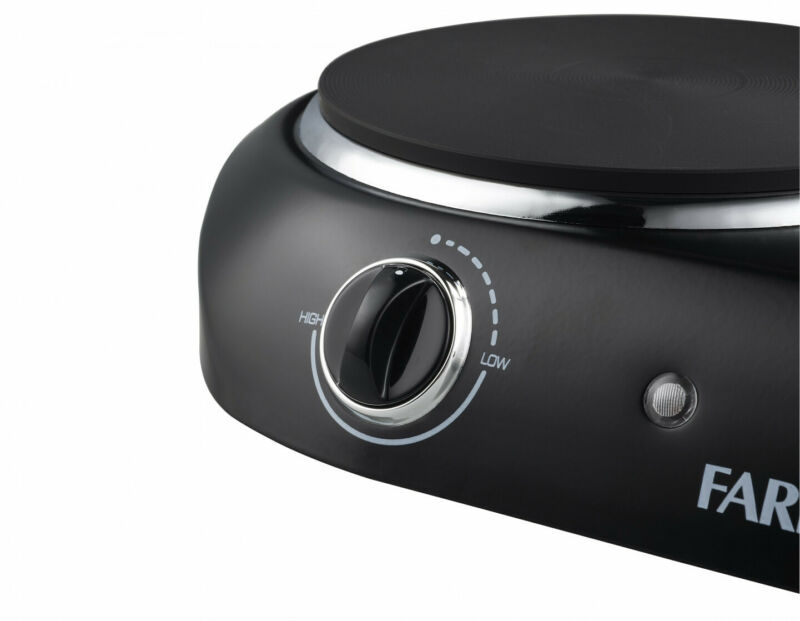 Double Burner Electric Cook Top Black 1800 W 2 Burner Cooking Stove Convenient - Fresh Stock Dated February 2026