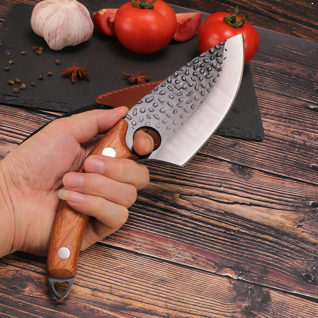 Serbian Forged Boning Fillet Knife Butcher Knife For Meat Fish Vegetable Cutting - Fresh Stock Dated December 2025