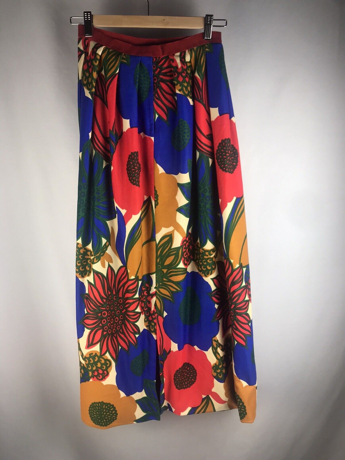 Vintage 1960s Retro floral maxi skirt size 26” waist - Fresh Stock Dated March 2026