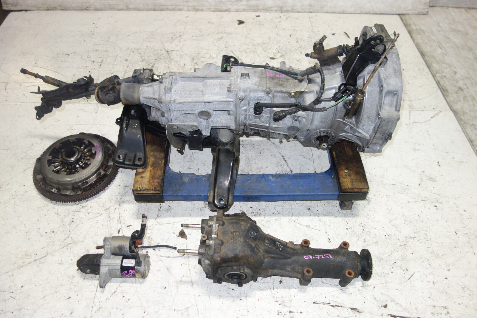 JDM Subaru Impreza WRX Turbo 5speed AWD Transmission 4.11 Differential 1999-2005 - Fresh Stock Dated February 2026