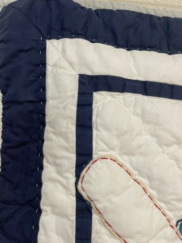 Pottery Barn Kids Pillow Sham Baseball Bats Quilted One Standard So Cute! - Fresh Stock Dated December 2025