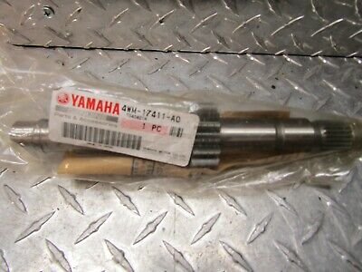99-03 Yamaha Road Star XV1600 Transmission Main Shaft Axle 4WM-17411-A0-00 - Fresh Stock Dated February 2026