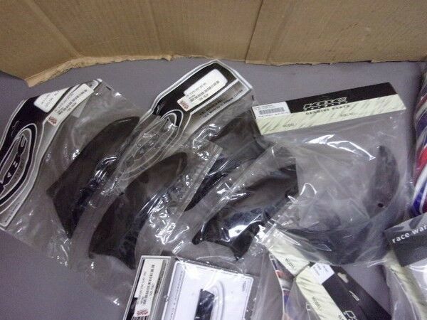 17 Assorted NOS Vintage KBC Helmet Parts - Fresh Stock Dated February 2026