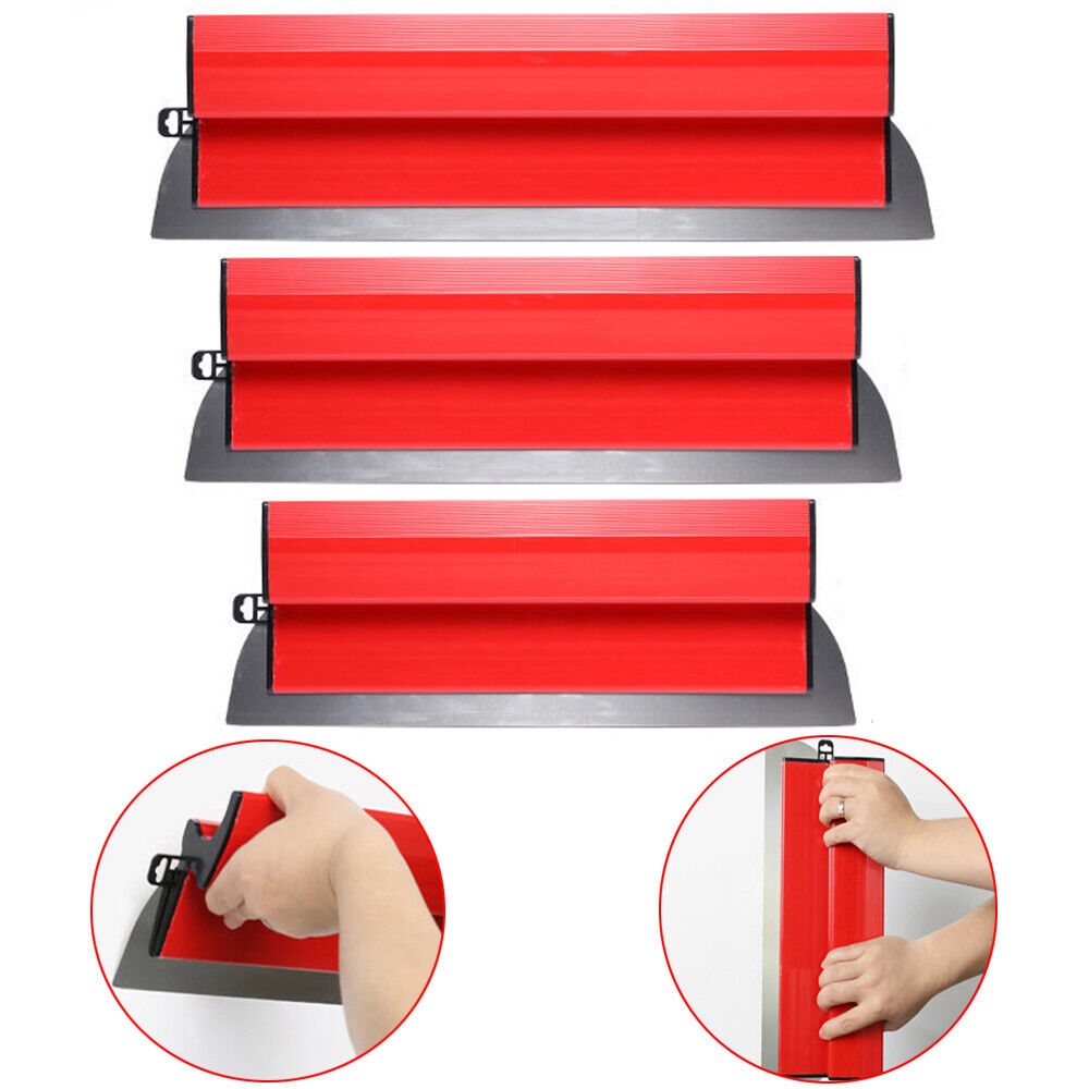 25/40/60CM Drywall Skimming Blade Stainless Steel Smoothing Wall Plastering Tool - Fresh Stock Dated February 2026