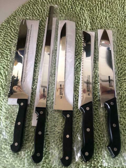 RONCO SIX STAR 21 PIECE CUTLERY KNIFE SET NEW - Fresh Stock Dated December 2025