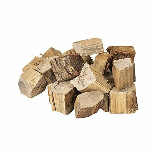 100% Organic BBQ Grill Cooking Wood Chunks, Long Lasting Burn, USDA Kiln Dried - Fresh Stock Dated December 2025