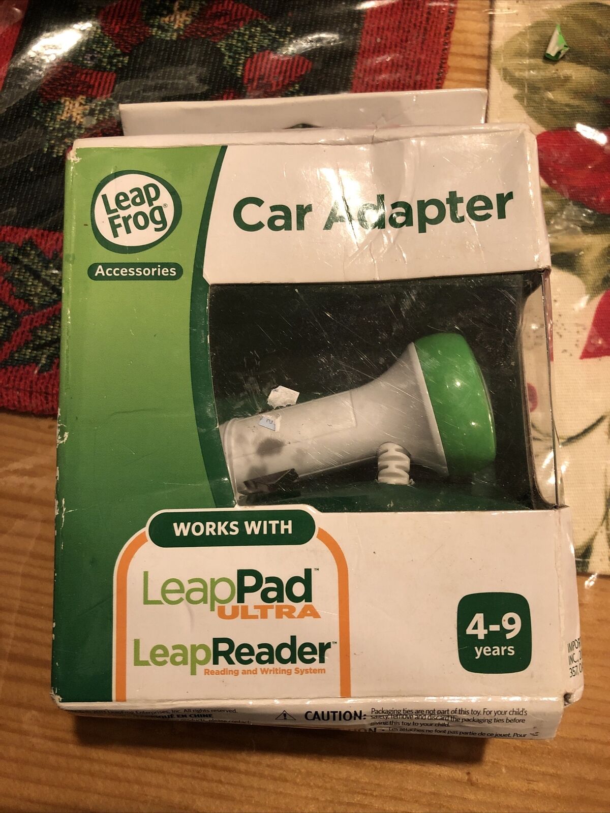 LEAP FROG Car Adapter Charger for LeapPad Ultra & LeapReader New Genuine in Box - Fresh Stock Dated February 2026