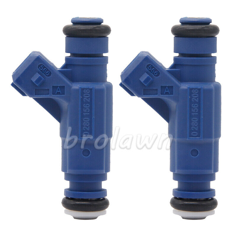 2x 0280156208 Fuel Injector For Polaris RZR S 800 Ranger XP 700 Sportsman X2 700 - Fresh Stock Dated February 2026