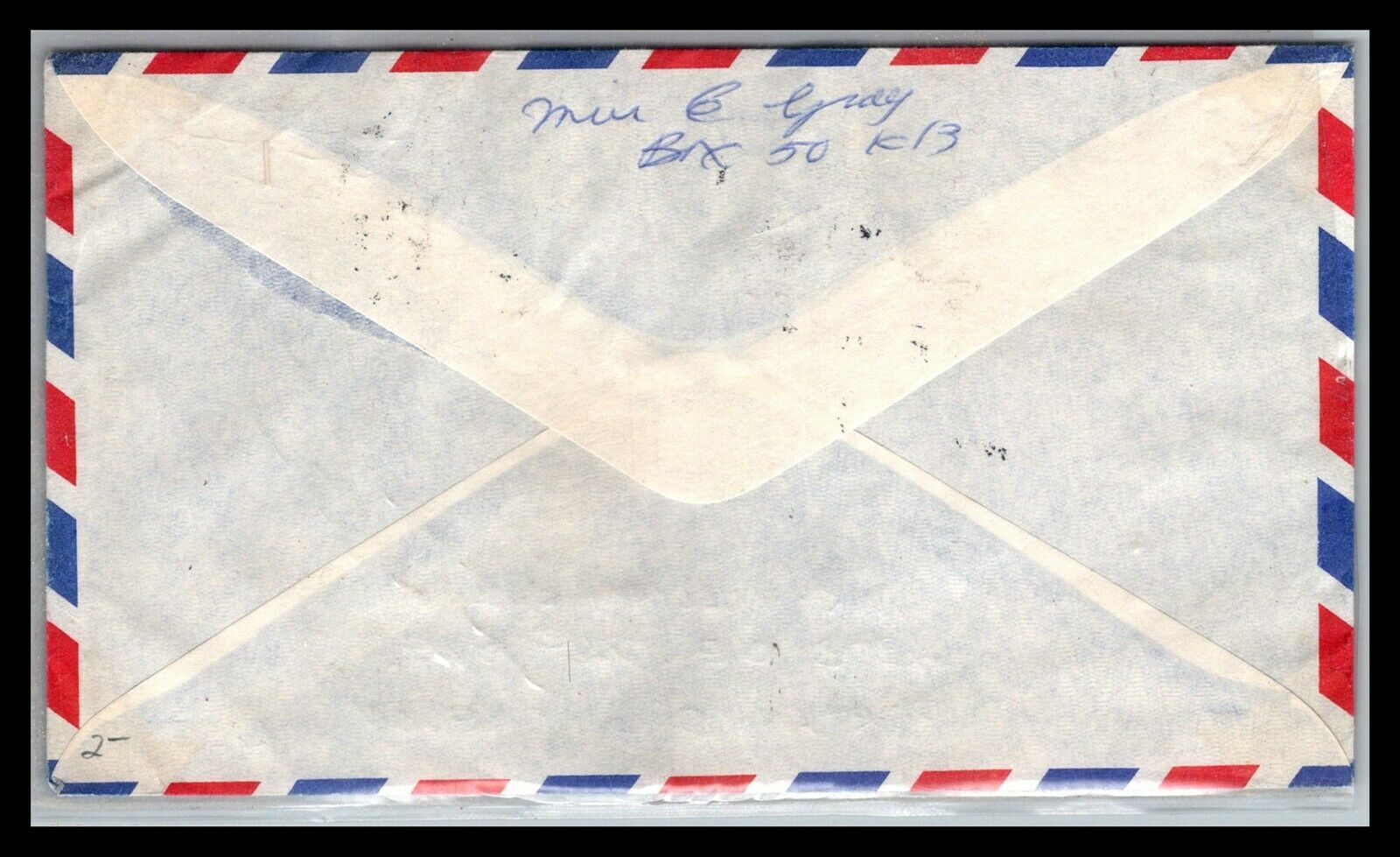 GP GOLDPATH: JAMAICA COVER 1963 AIR MAIL _CV756_P22 - Fresh Stock Dated February 2026