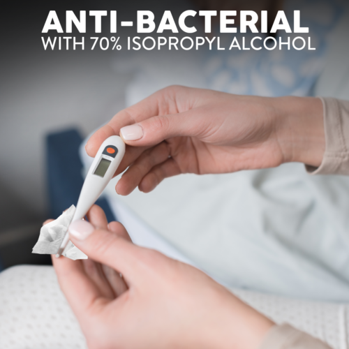 Care Touch Sterile Alcohol Prep Pads, Medium 2-Ply - 400 Alcohol Wipes - Fresh Stock Dated February 2026