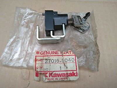NOS GENUINE KAWASAKI AR125 AR50 HELMET HOLDER NOS JAPAN 27016-5040 - Fresh Stock Dated February 2026