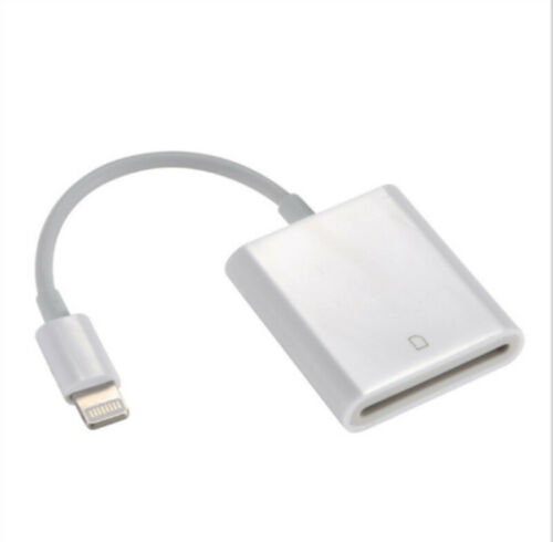 Camera SD Card Reader Adapter Cable for iPhone 8 Plus 6S Apple iPad Pro Air Mini - Fresh Stock Dated December 2025