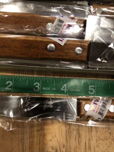 12 Pcs KIWI Knife Stainless Steel Wood Handle # 501 - Fresh Stock Dated December 2025