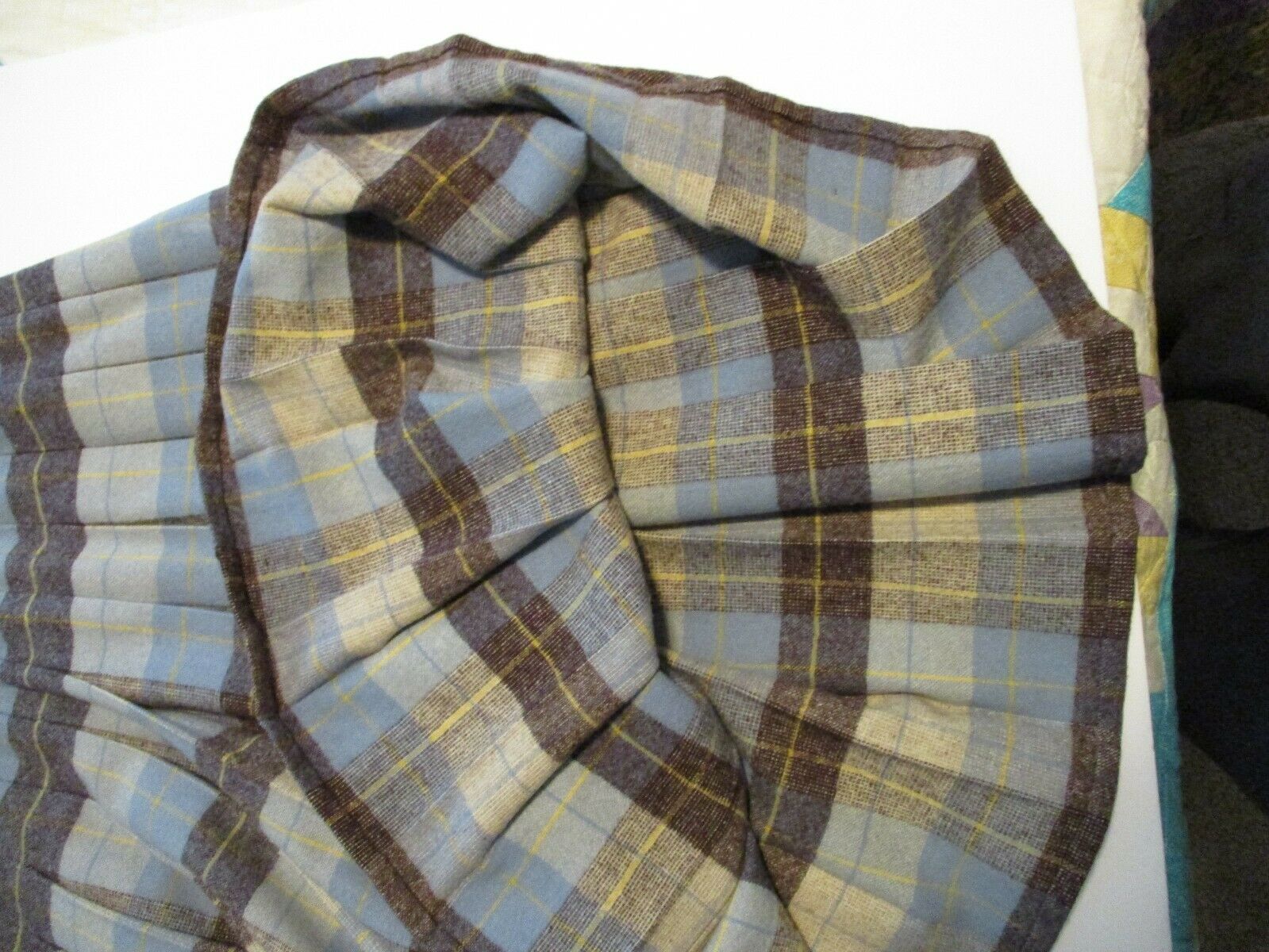 Vintage 1950s Pleated Reversible Skirt - 24