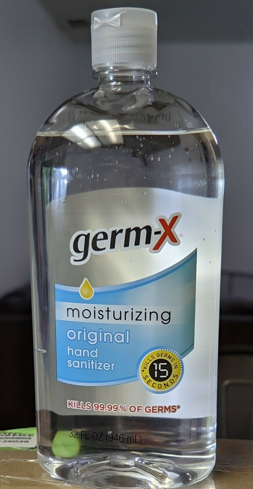 4 Pack Germ-X Original Moisturizing Hand Sanitizer Flip-Cap 32 fl oz (128 oz) - Fresh Stock Dated February 2026