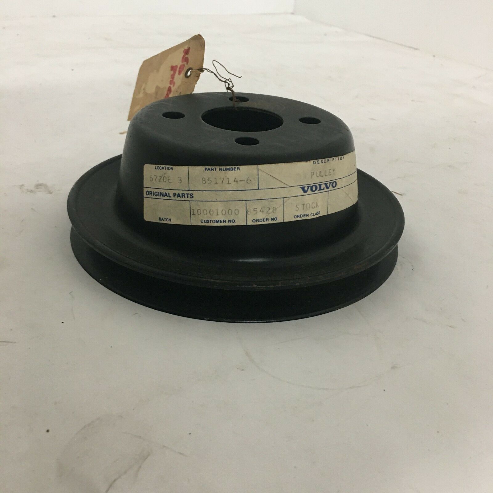 NEW Volvo penta Marine Engine Motor Water Pump Pulley 851714-6 - Fresh Stock Dated February 2026