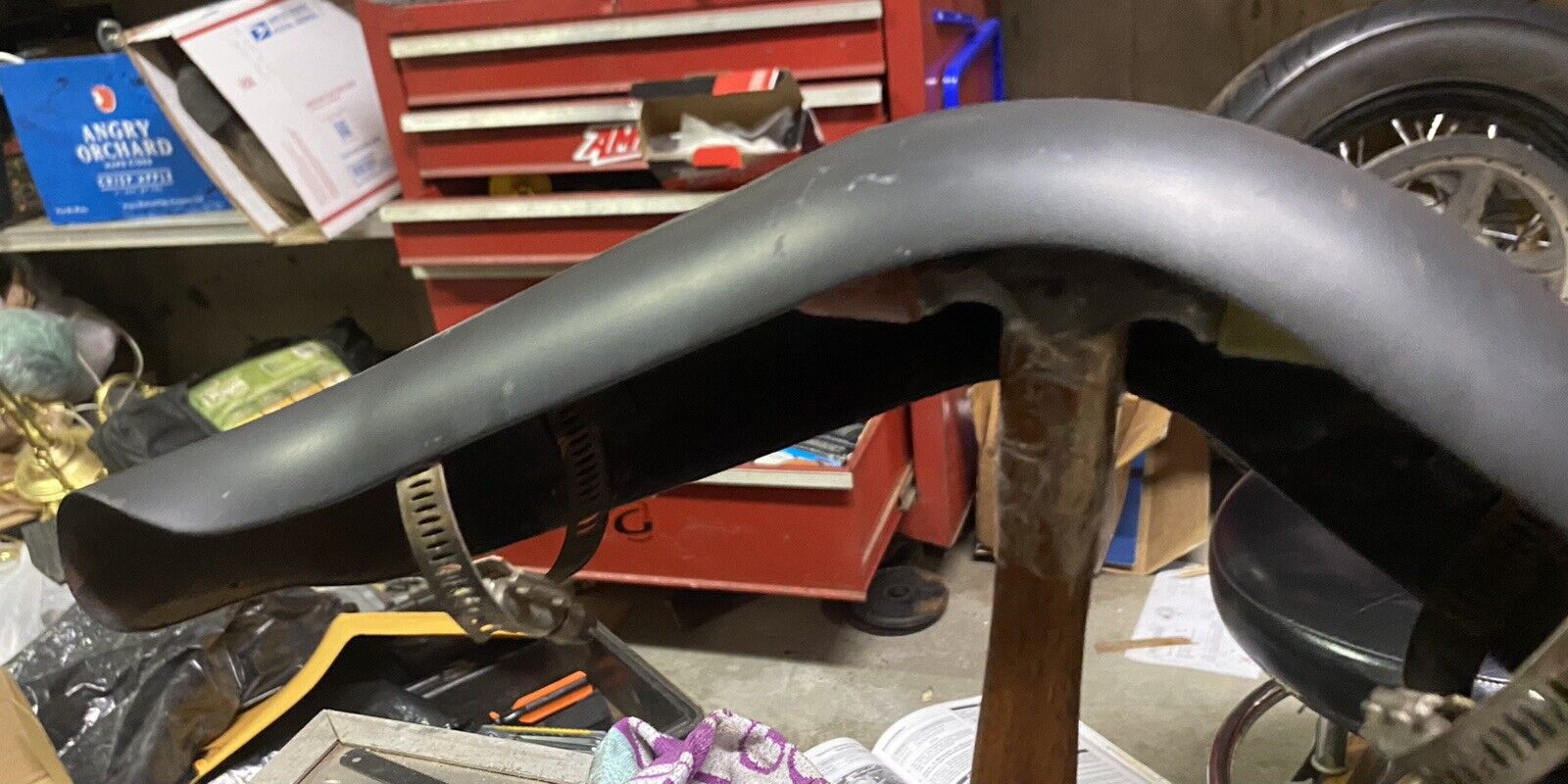 2010 Xr1200 Back Heat Shield Factory Black - Fresh Stock Dated February 2026