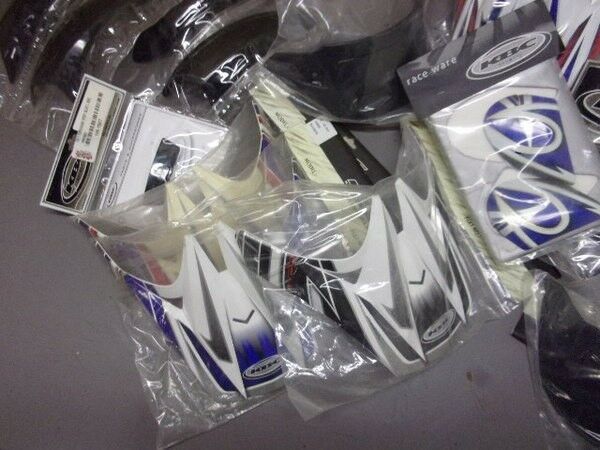 17 Assorted NOS Vintage KBC Helmet Parts - Fresh Stock Dated February 2026