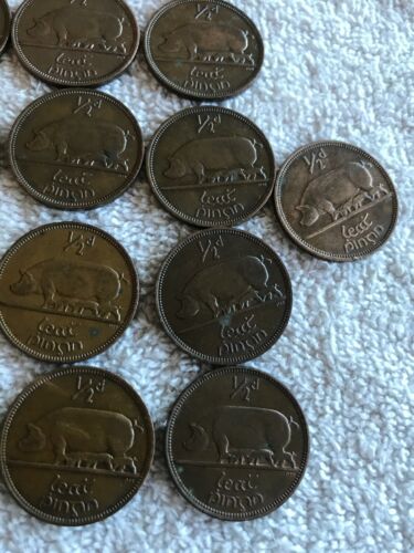 Lot Of 26Irish Lucky Half-pennies 1953 - Fresh Stock Dated February 2026