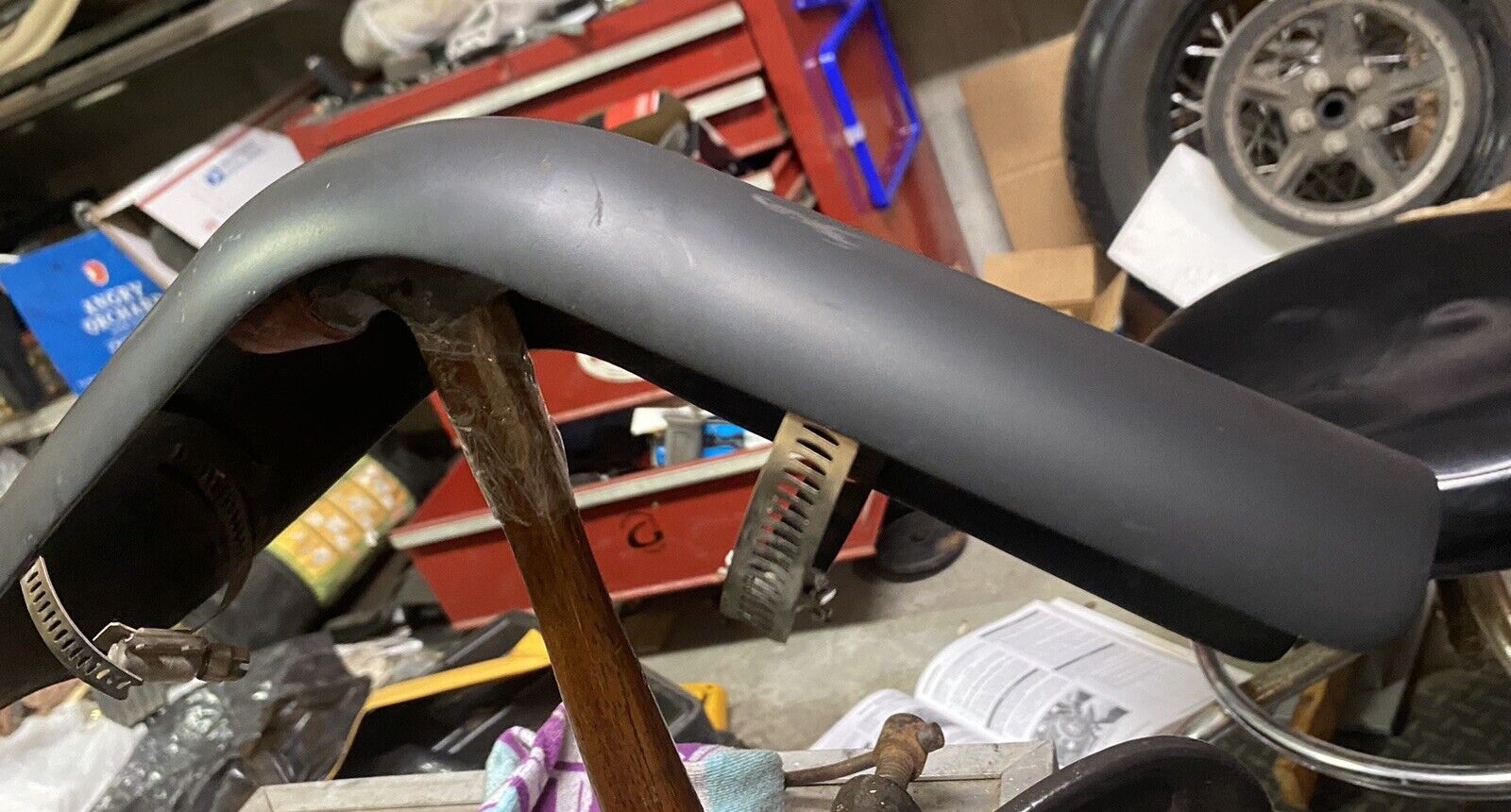 2010 Xr1200 Back Heat Shield Factory Black - Fresh Stock Dated February 2026