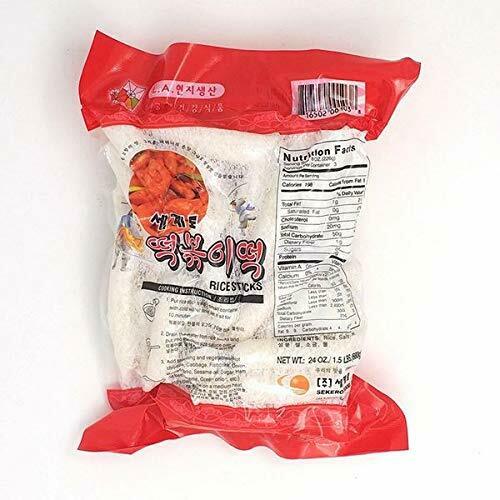 Sekero rice cake, Korean rice cake, Rice Sticks 24oz/pk (Pack of 1) - Fresh Stock Dated December 2025