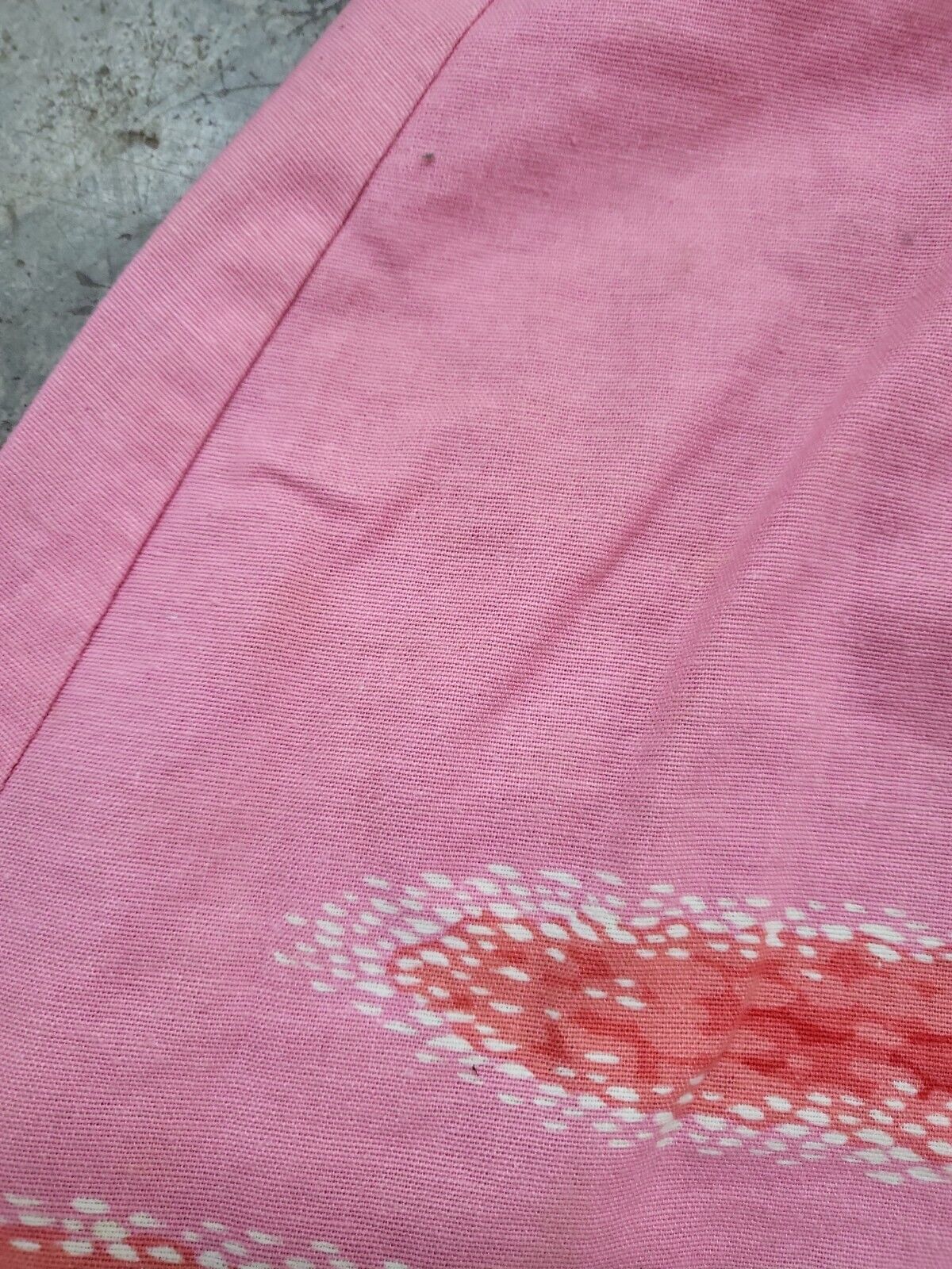 Vintage 70s Malia Honolulu Pink Birds Skirt With Belt M - Fresh Stock Dated March 2026