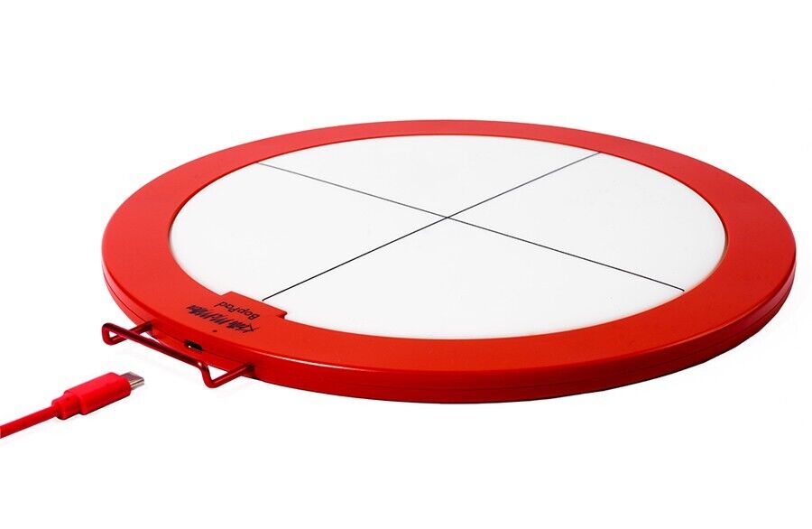 Keith McMillen Instruments BopPad Smart Fabric Drum Pad (Red)  Free BopPad Mount - Fresh Stock Dated February 2026