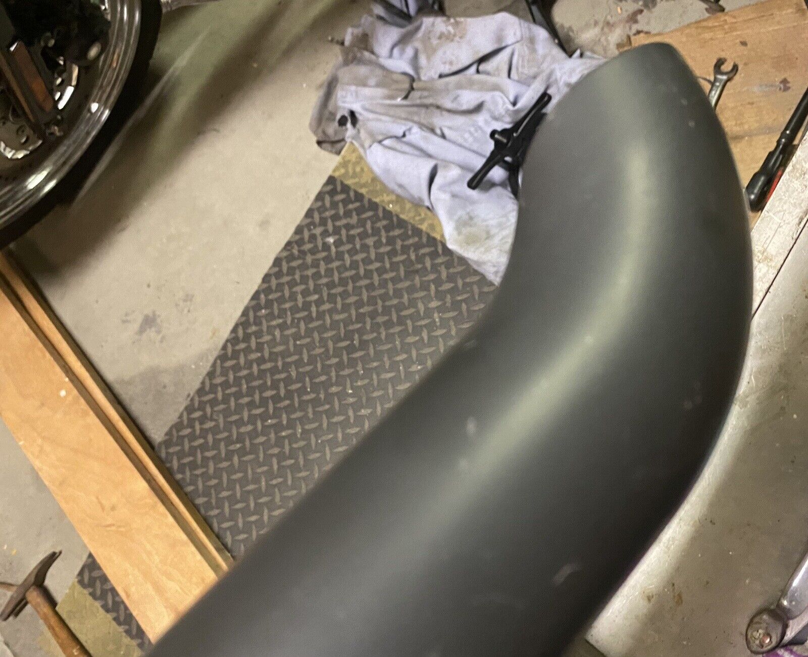 2010 Xr1200 Back Heat Shield Factory Black - Fresh Stock Dated February 2026