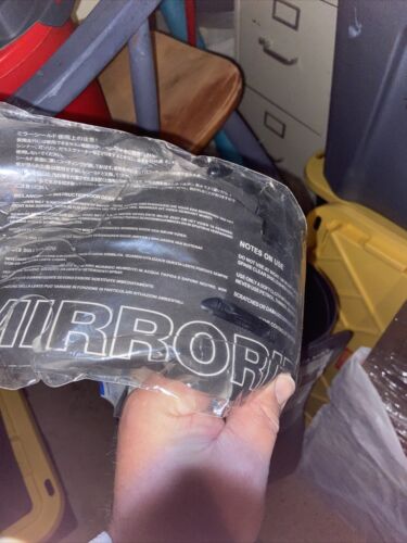 New Clear Mirrororized SAQ Shield for ARAI Helmets - Fresh Stock Dated December 2025