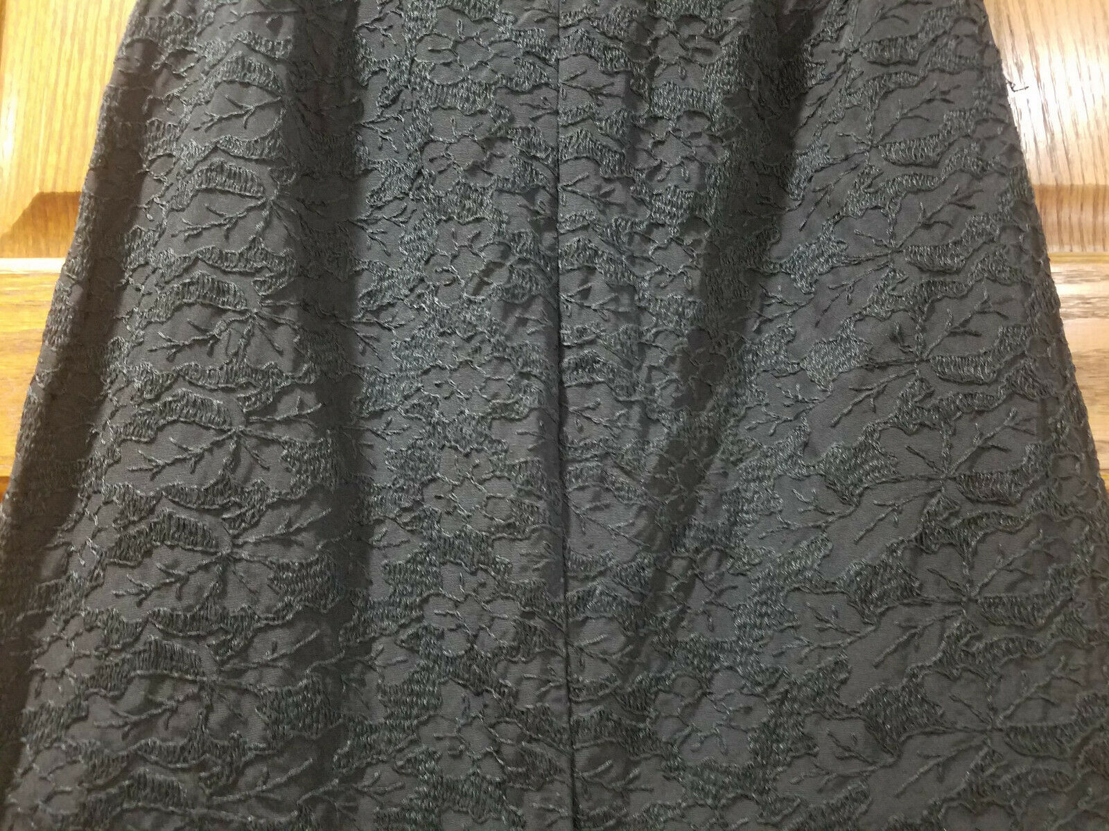 Vtg Black Embroidered Skirt by Smart Set - Fresh Stock Dated February 2026