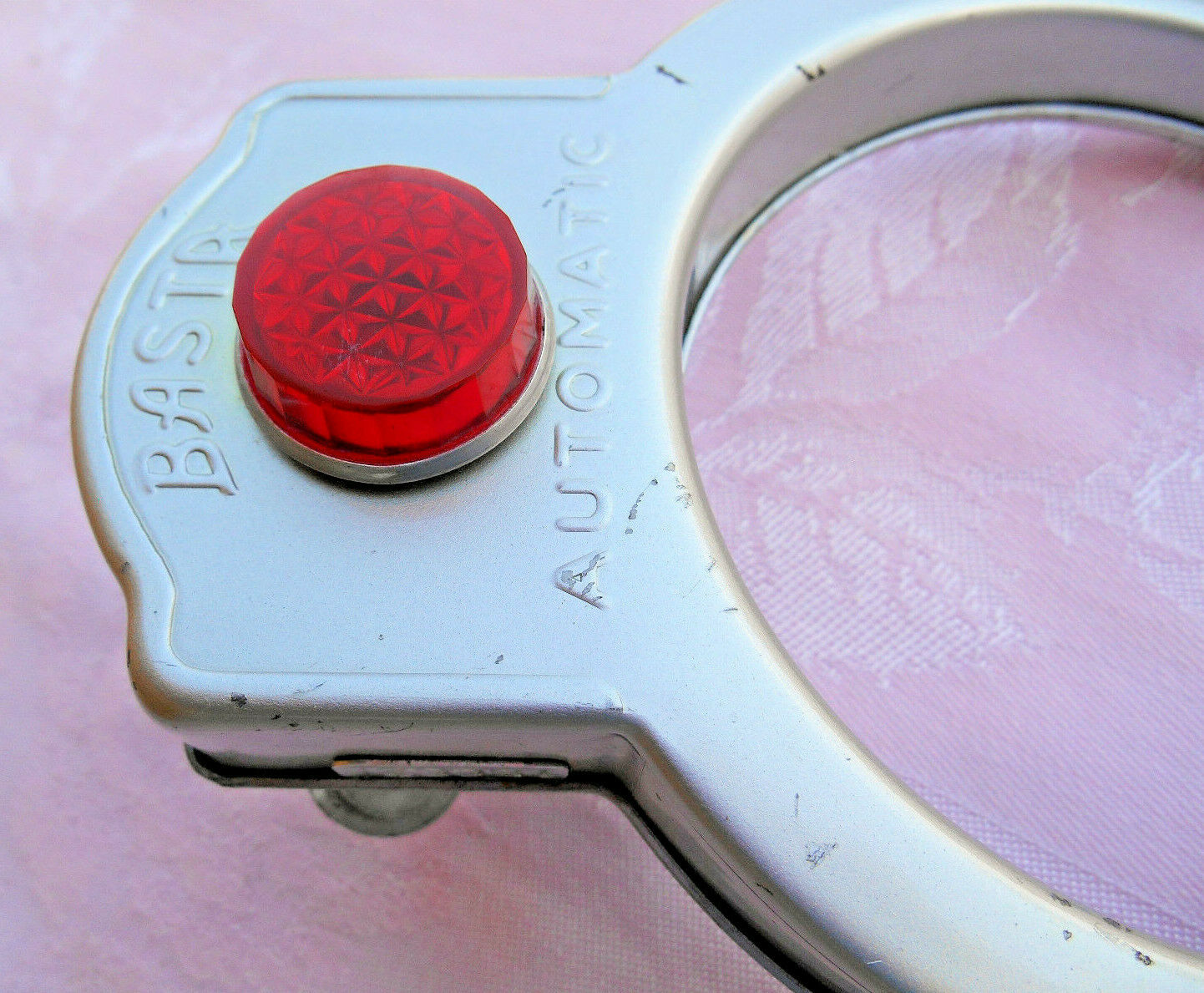 Vintage Basta Automatic Bike Lock #156621, Denmark; combination, bicycle, loop - Fresh Stock Dated December 2025